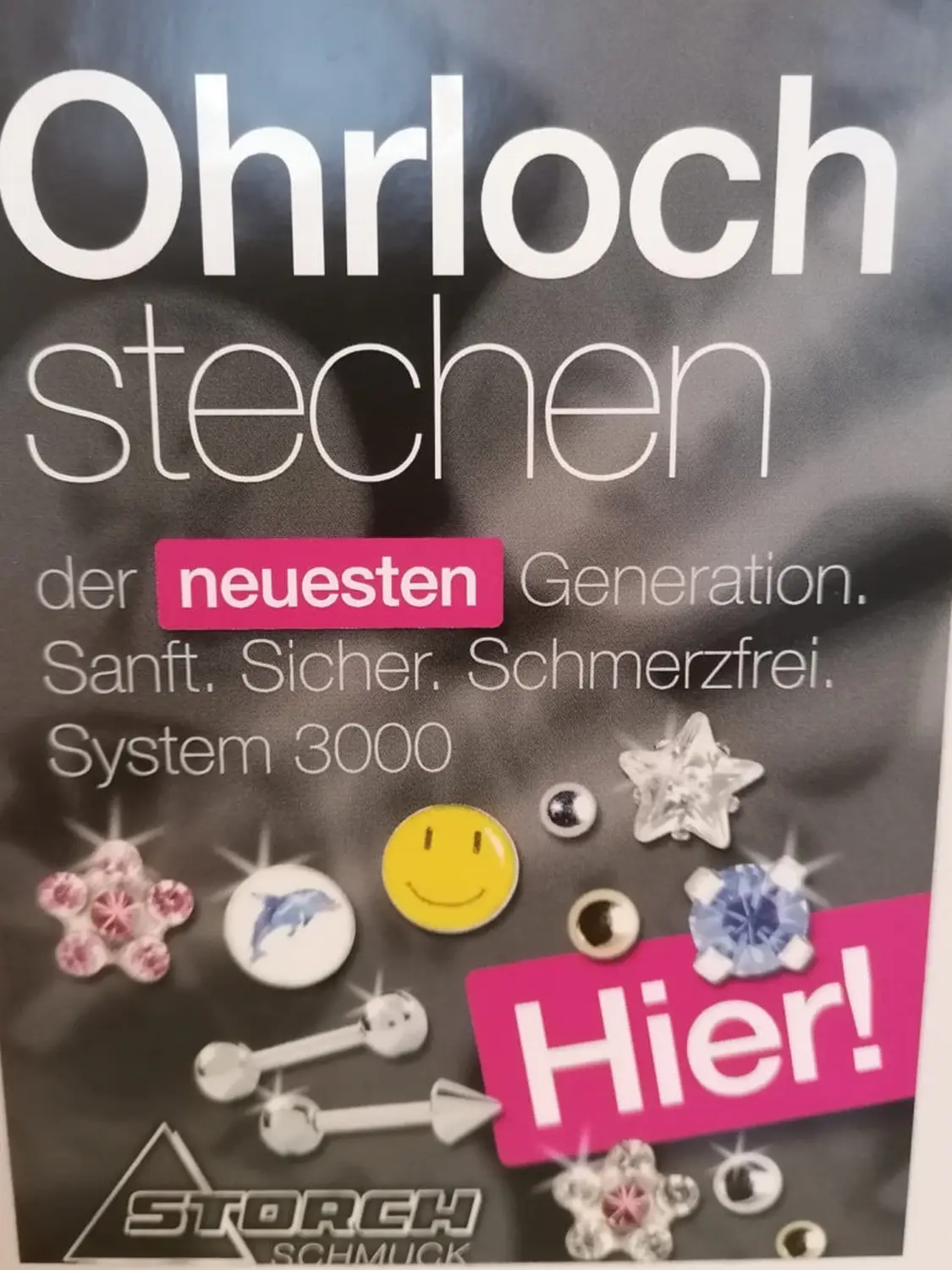 Ohrloch stechen