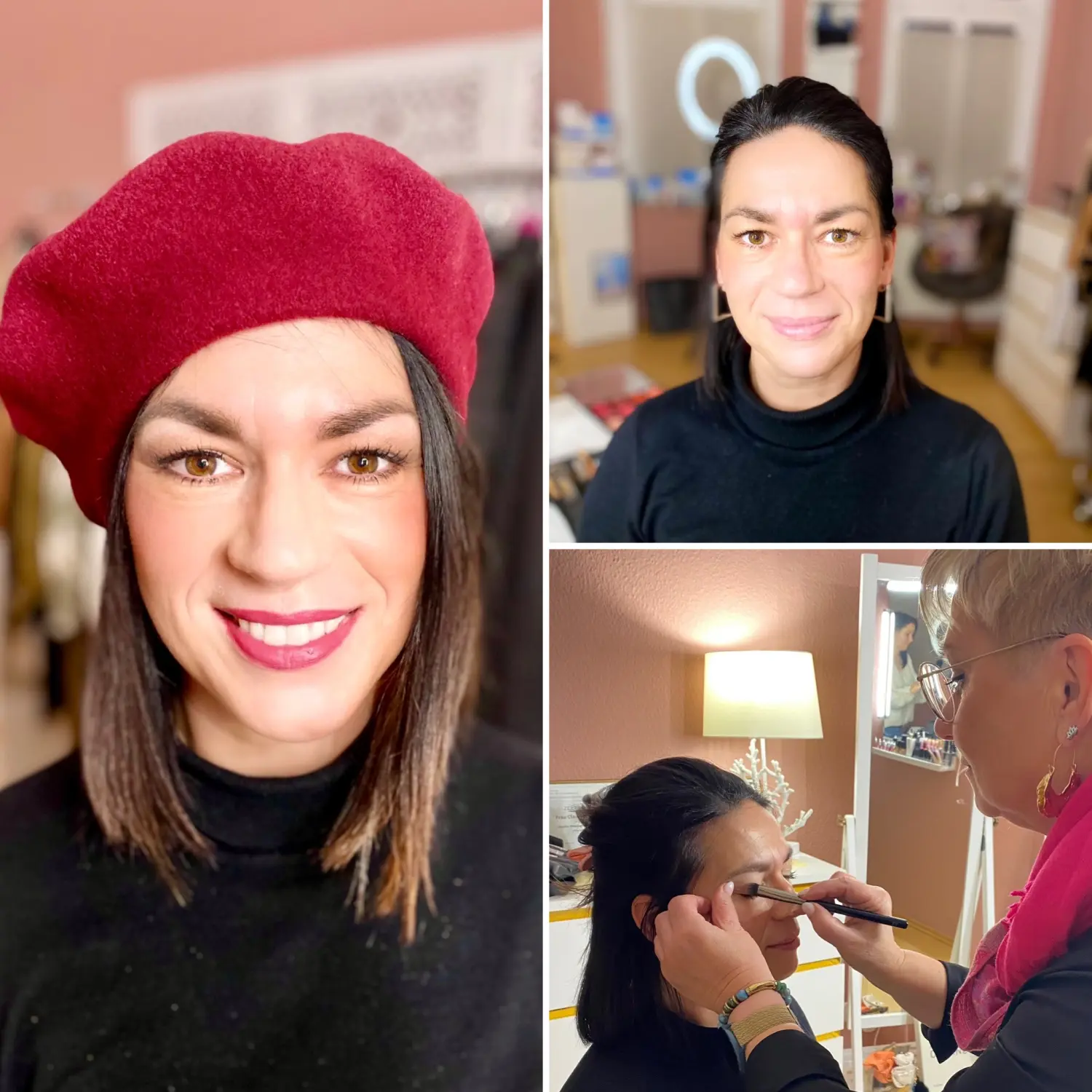 Make-up vorher und nachher von Beautyconcept