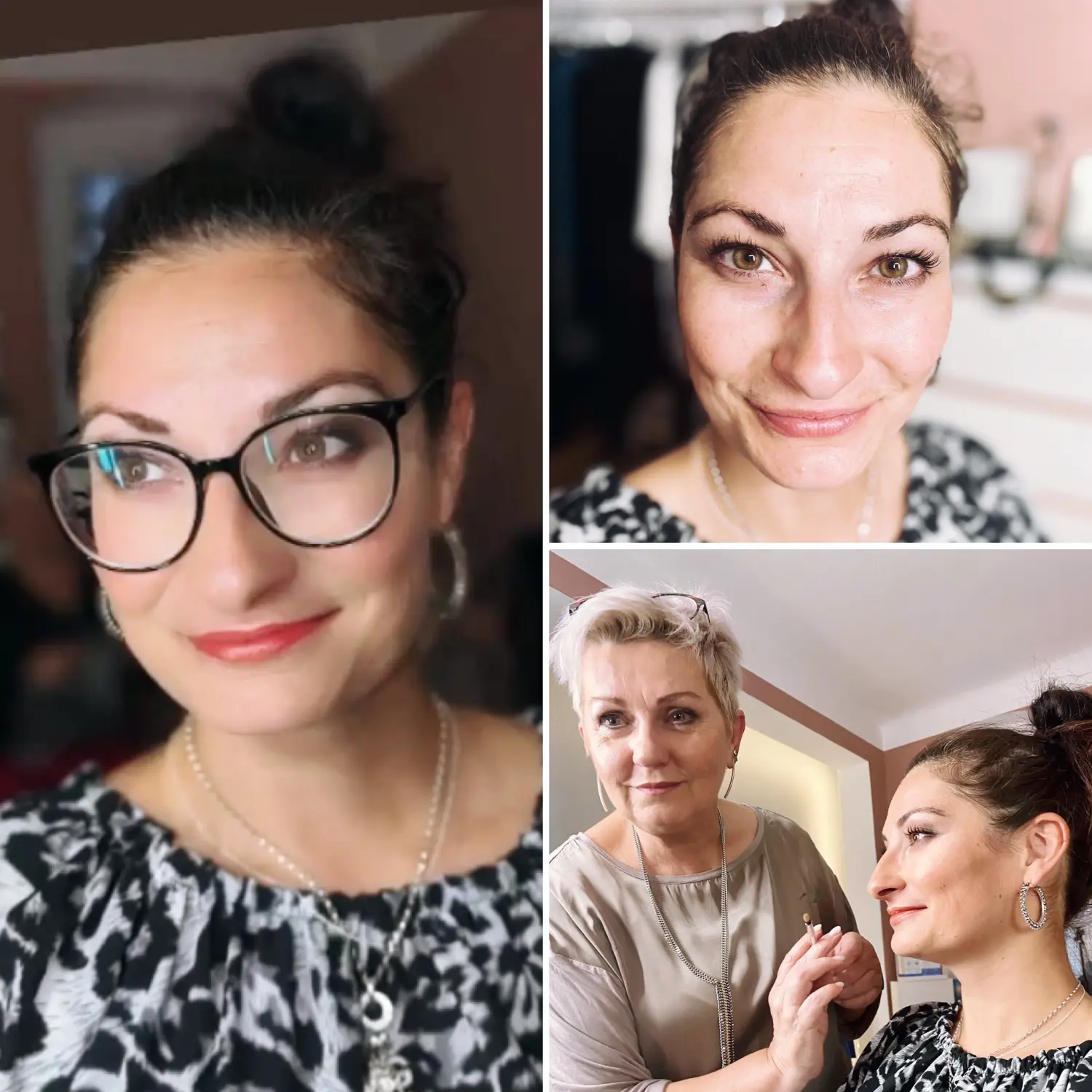 Make-up vorher und nachher von Beautyconcept